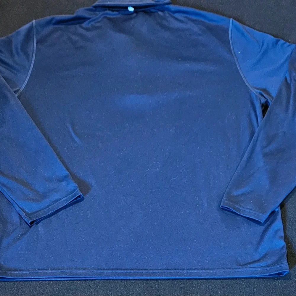 Ralph Lauren Mens Blue Golf Performance Pullover Quarter Zip Size‎ XL